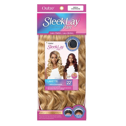 Outre Synthetic Sleeklay Part HD Lace Front Wig - LAVETTE